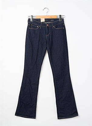 Jeans coupe droite bleu LEVIS femme