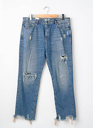 Jean coupe Mom gris PETROL INDUSTRIES femme