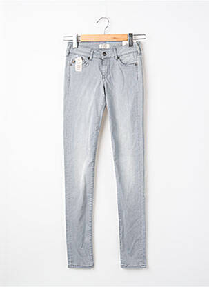 Jeans skinny gris PEPE femme
