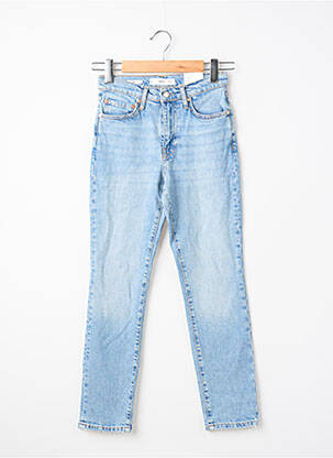 Jeans coupe slim bleu MANGO femme