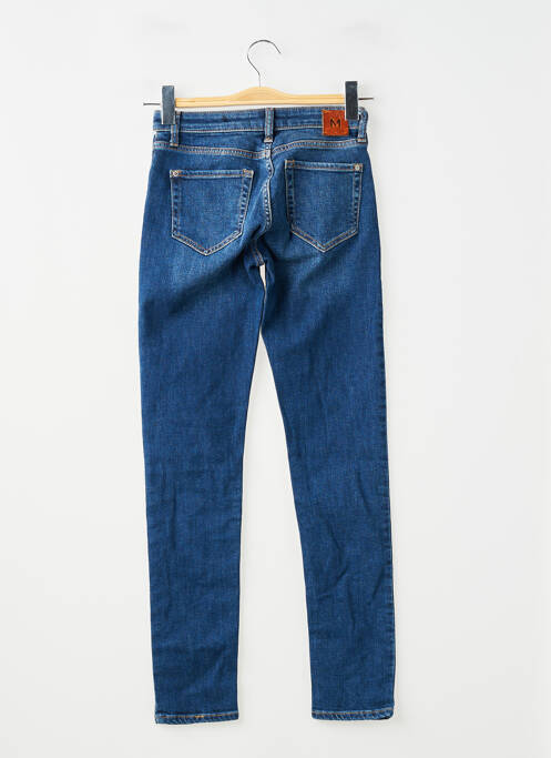 Jeans coupe large bleu MANGO femme