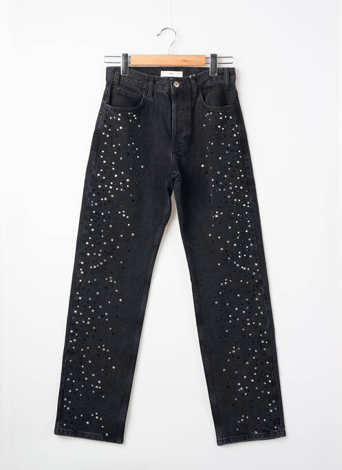Jeans coupe droite gris MANGO femme