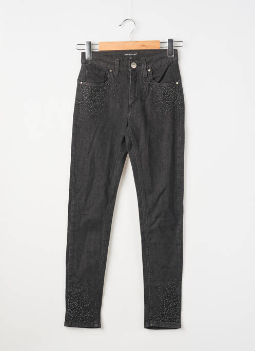 Jeans skinny gris ASTRID BLACK LABEL femme