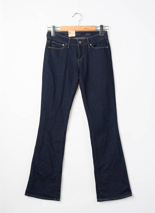 Jeans coupe droite bleu LEVIS femme