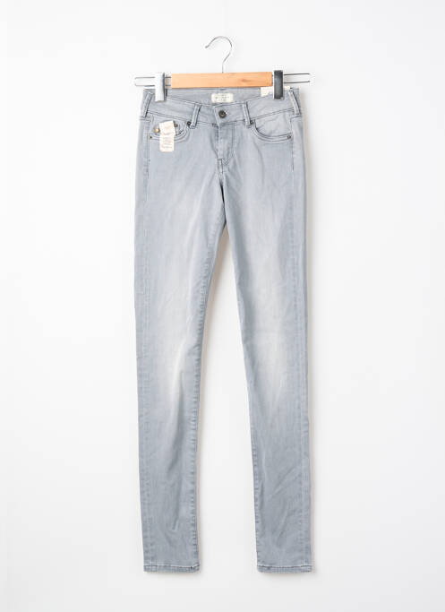 Jeans skinny gris PEPE femme