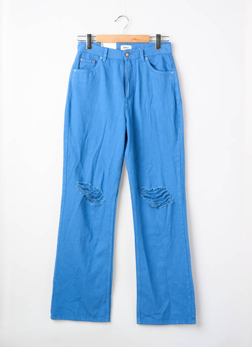 Jeans coupe droite bleu ONLY femme