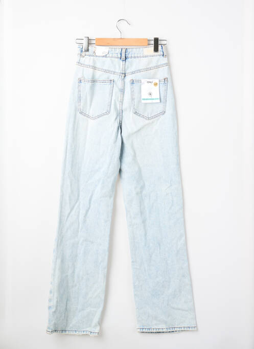 Jeans coupe large bleu ONLY femme