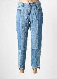 Pantacourt bleu MANGO femme