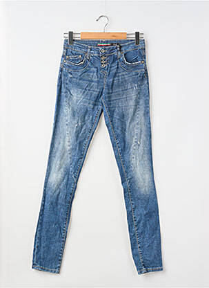 Jeans skinny bleu PLEASE femme