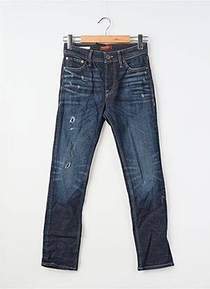 Jeans coupe slim bleu JACK & JONES homme