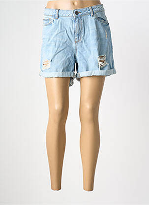 Short bleu NOISY MAY femme