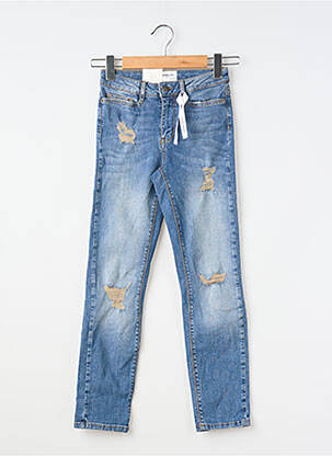 Jeans coupe droite bleu VERO MODA femme