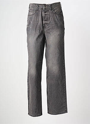 Jeans coupe large gris ONLY femme