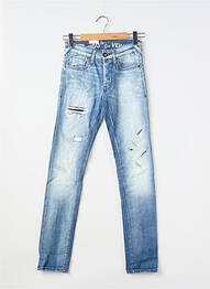 Jeans coupe droite bleu JACK & JONES homme