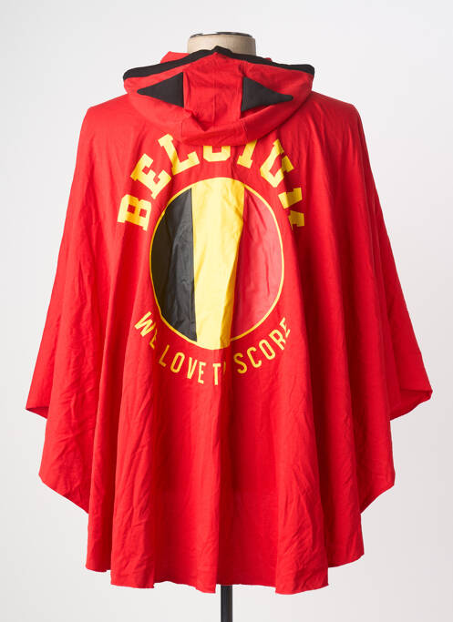 Poncho rouge ZEB STYLE LAB  femme