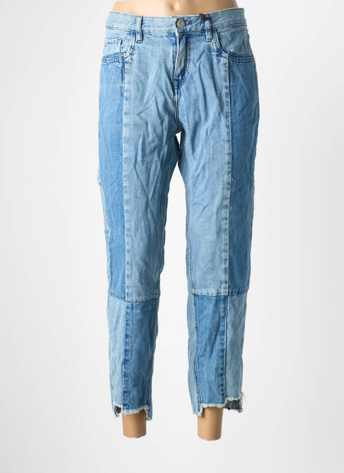 Pantacourt bleu MANGO femme