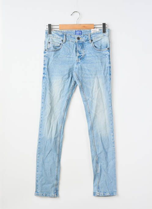 Jeans coupe slim gris SOLID homme