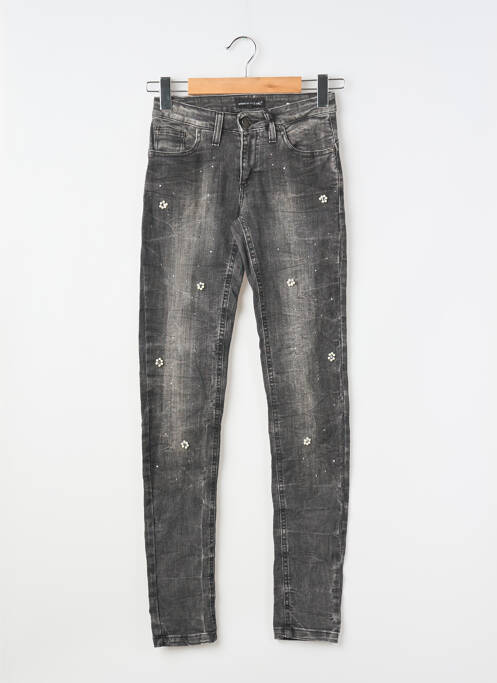 Jeans skinny gris ASTRID BLACK LABEL femme