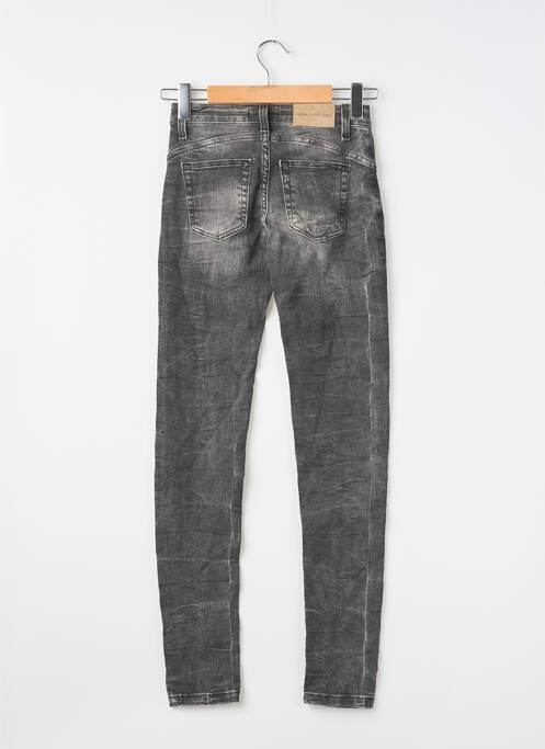 Jeans skinny gris ASTRID BLACK LABEL femme