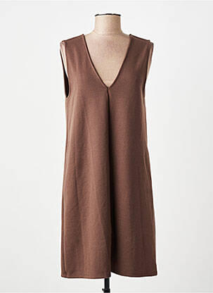 Robe courte marron ONLY femme