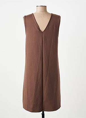 Robe courte marron ONLY femme