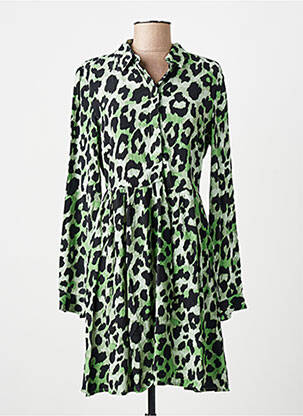 Robe mi-longue vert VILA femme