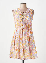Robe courte rose MANGO femme
