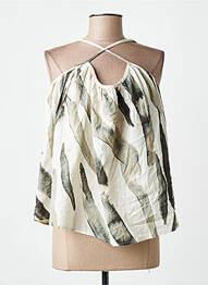 Top beige VILA ROUGE femme