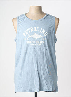 Débardeur bleu PETROL INDUSTRIES homme