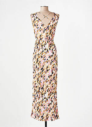 Robe courte marron VERO MODA femme