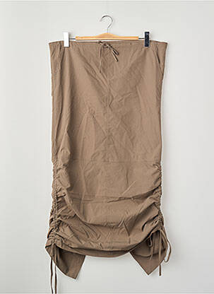 Jupe mi-longue marron JJXX femme