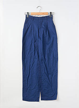 Pantalon droit bleu LE FABULEUX MARCEL DE BRUXELLES femme