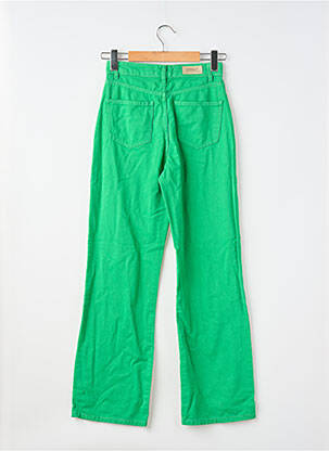 Jean coupe flare vert ONLY femme