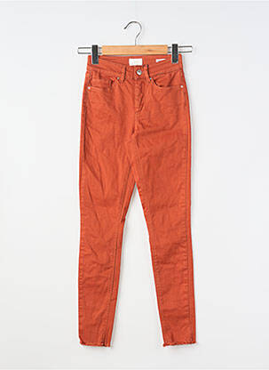 Jeans coupe slim orange ONLY femme