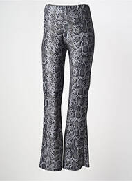 Pantalon flare noir HAILYS femme
