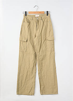 Jeans coupe droite vert ONLY femme