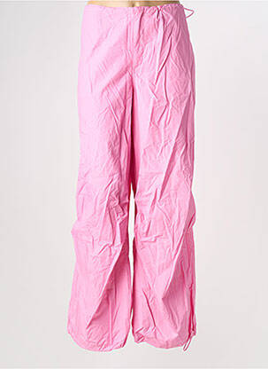 Pantalon large rose ONLY femme