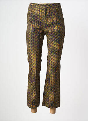 Pantalon flare marron MANGO femme