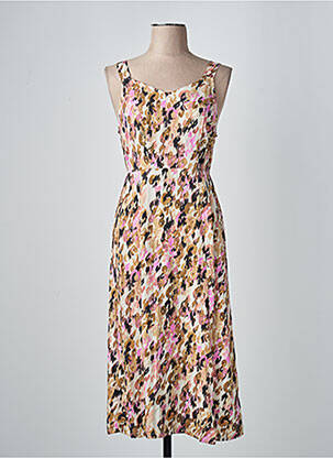 Robe courte marron VERO MODA femme