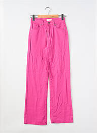 Jeans coupe large rose ONLY femme