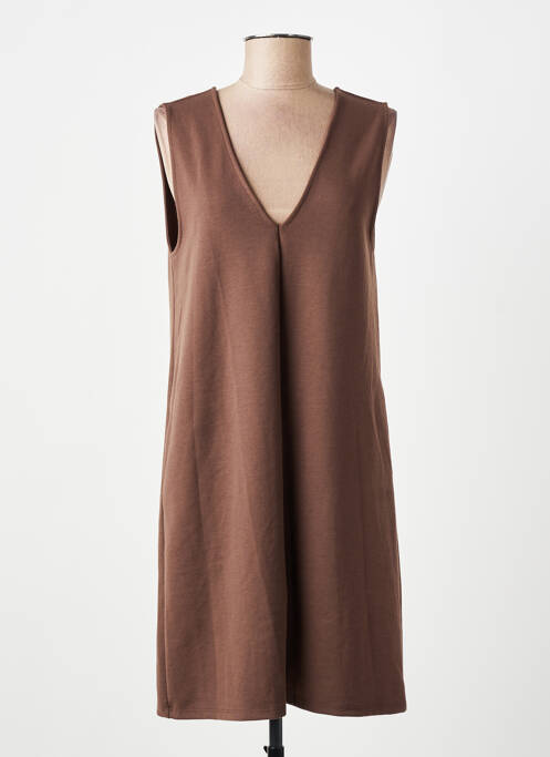 Robe courte marron ONLY femme