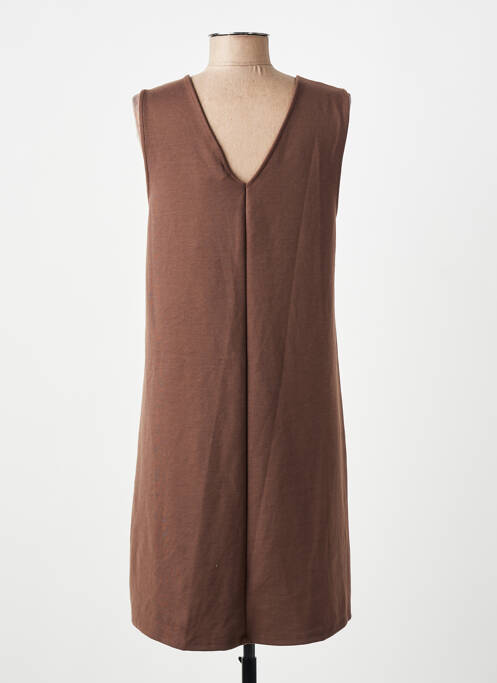 Robe courte marron ONLY femme