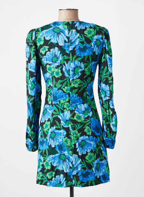 Robe courte bleu MANGO femme