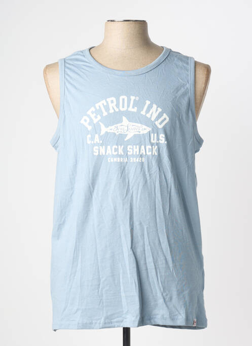 Débardeur bleu PETROL INDUSTRIES homme