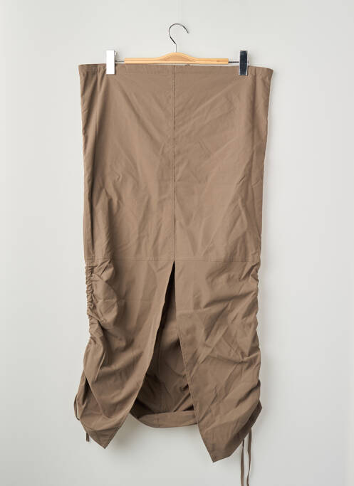 Jupe mi-longue marron JJXX femme