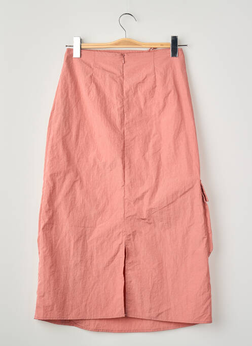 Jupe mi-longue rose NEON & NYLON femme