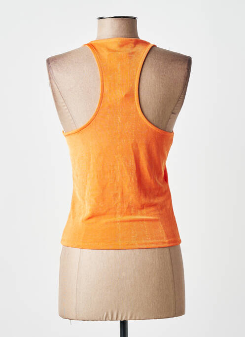 Débardeur orange MANGO femme