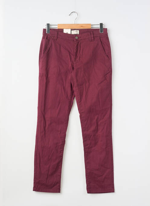 Pantalon chino rouge SHINE homme
