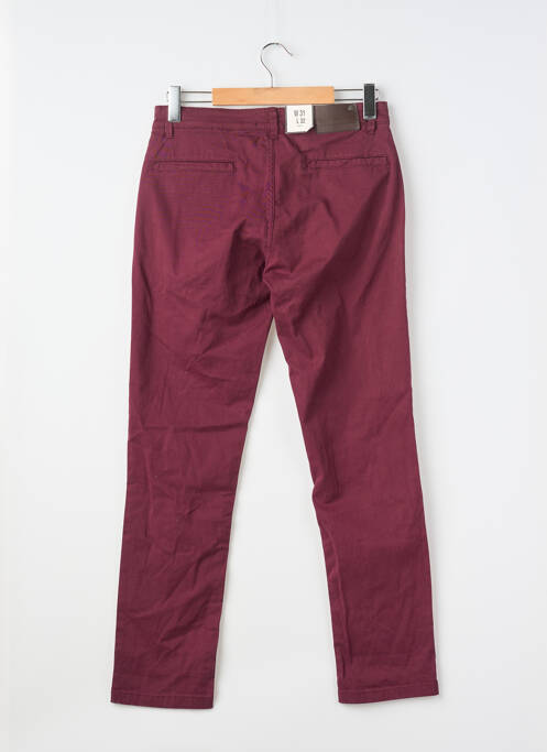 Pantalon chino rouge SHINE homme