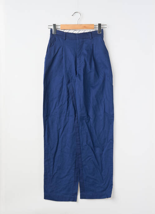 Pantalon droit bleu LE FABULEUX MARCEL DE BRUXELLES femme